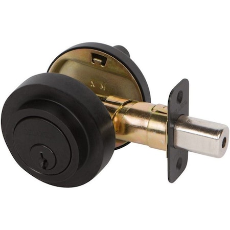 Delaney Hardware DELANEY BP-200-LTR-US19 ROUND DEADBOLT 345009